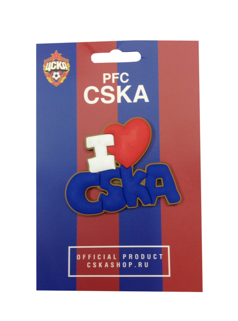 Купить Магнит «I love CSKA» по Нижнему Новгороду