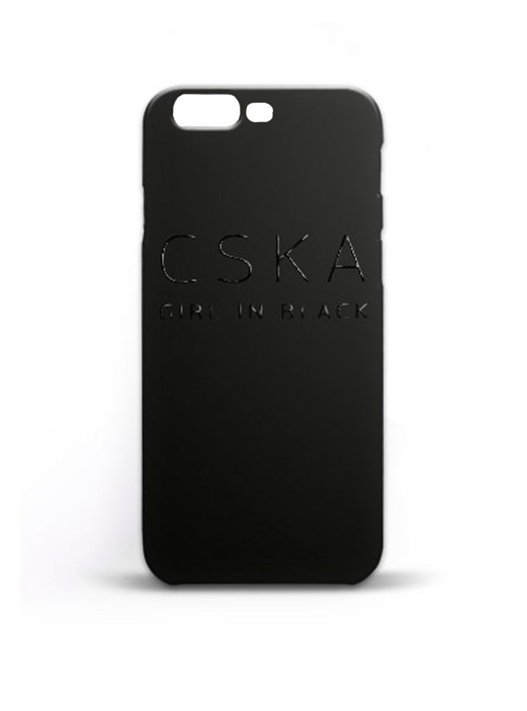 Купить Клип-кейс «CSKA GIRL IN BLACK»для iPhone 7 Plus, цвет чёрный по Нижнему Новгороду