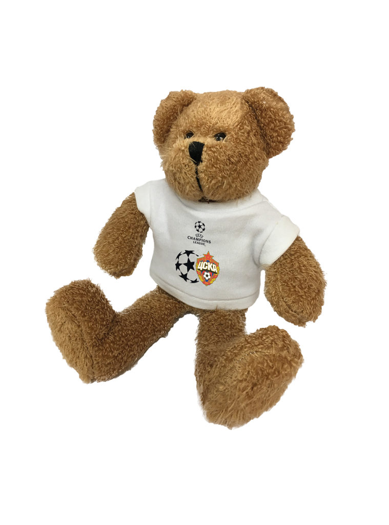 Купить Мягкая игрушка «Медведь Тедди в футболке Champions League» по Нижнему Новгороду