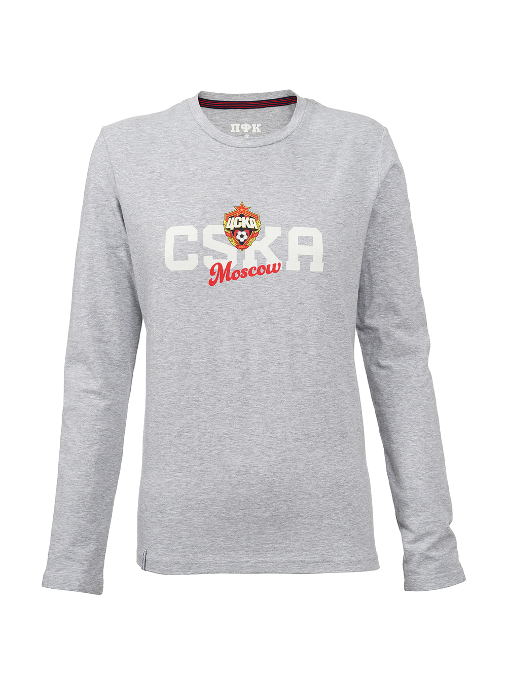 Купить Футболка с длинным рукавом женская «CSKA Mosсow», цвет серый (XL) по Нижнему Новгороду