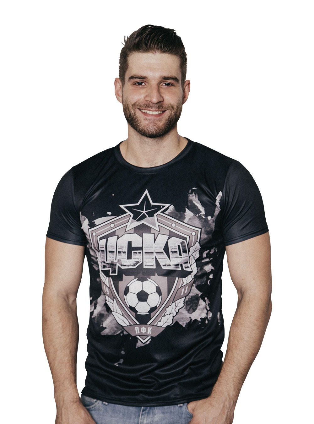 Купить Футболка мужская «Эмблема», цвет чёрный (XXXL) по Нижнему Новгороду