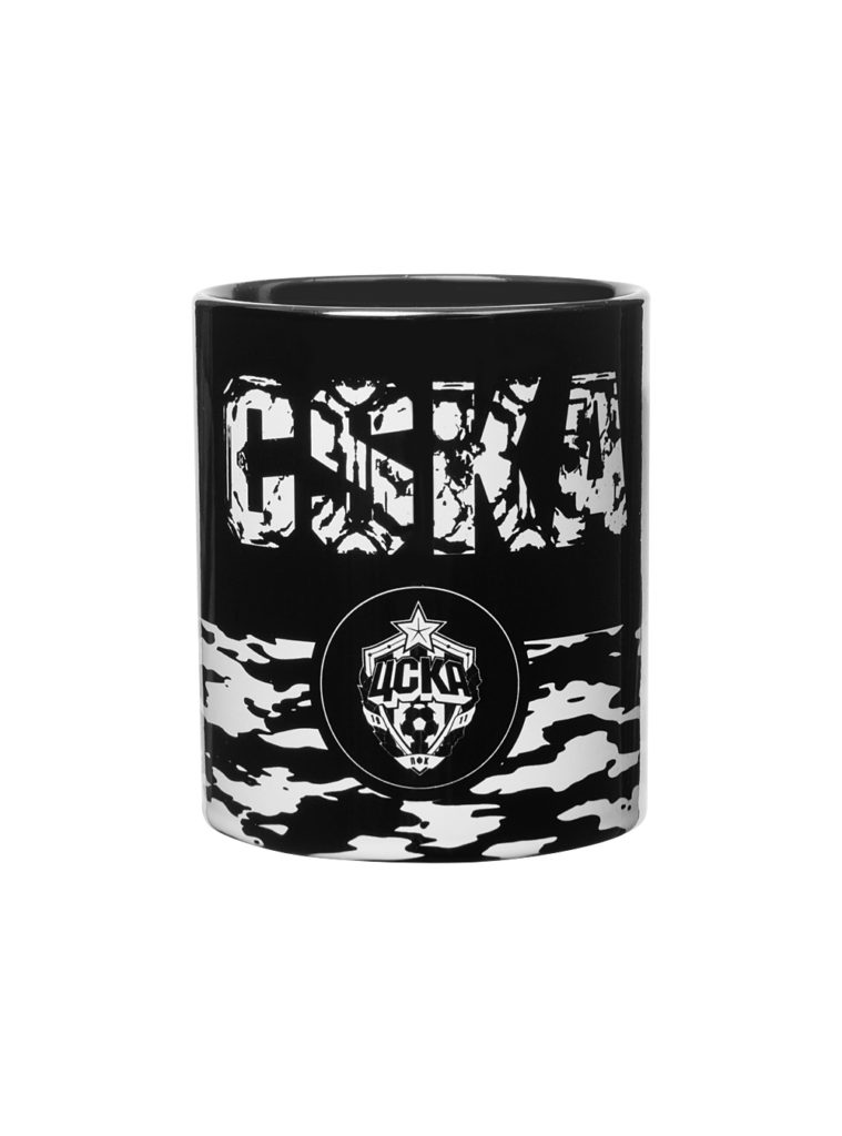 Купить Керамическая кружка «CSKA», цвет чёрный по Нижнему Новгороду