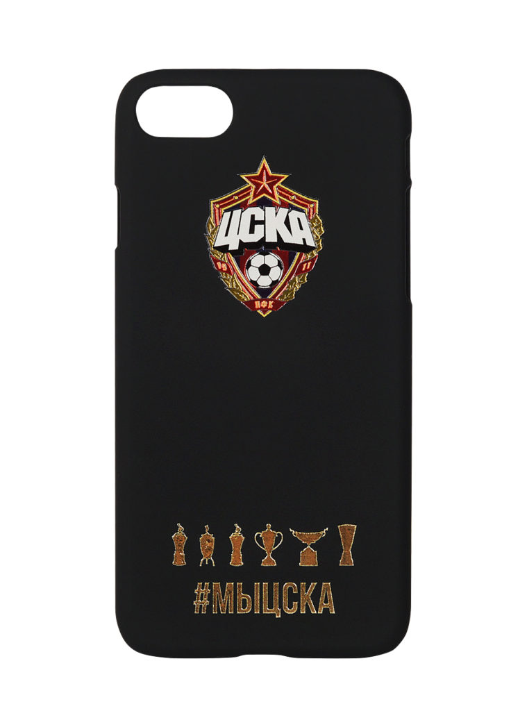 Купить Клип-кейс для iPhone 7/8 #МЫЦСКА чёрный по Нижнему Новгороду