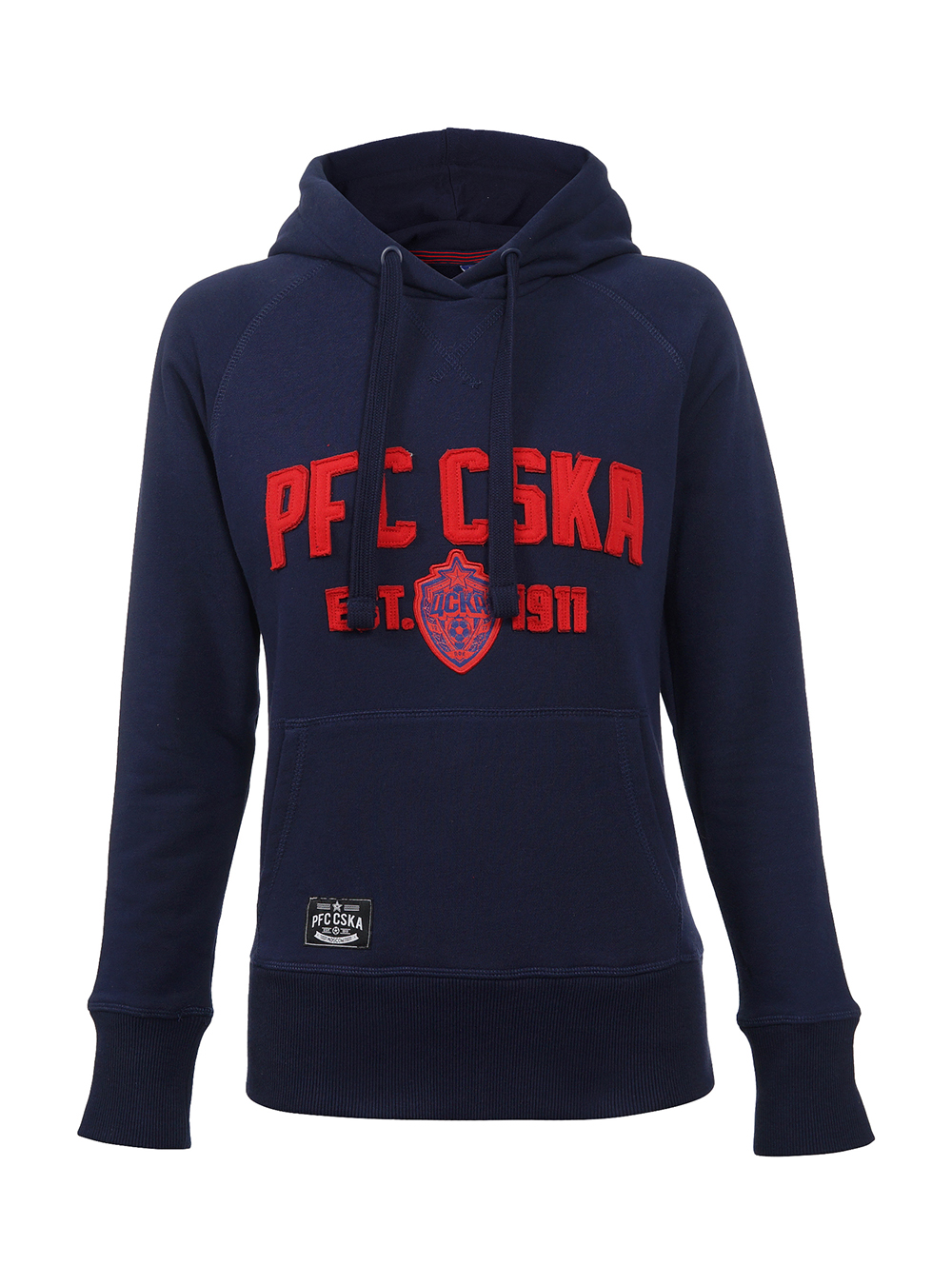 Купить Толстовка женская «PFC CSKA est.1911», цвет синий (M) по Нижнему Новгороду