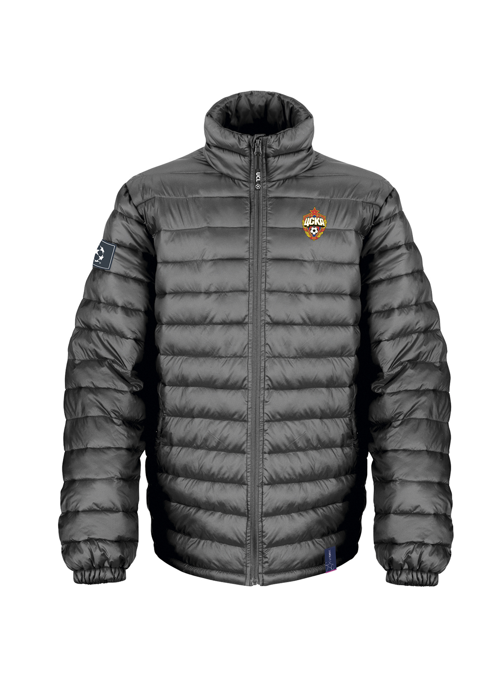 Купить Куртка утеплённая «Champions League», цвет чёрный (S) по Нижнему Новгороду