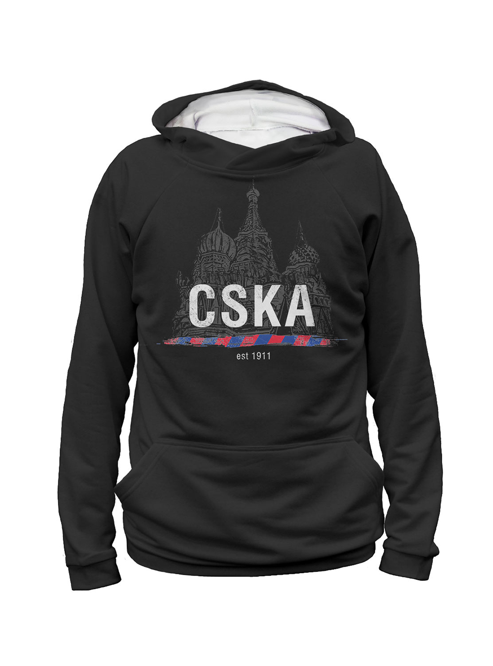 Купить Худи мужское «CSKA 1911», цвет черный (S) по Нижнему Новгороду